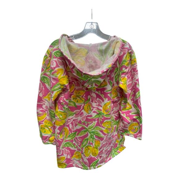 Barbara Gerwit Vintage XL Oversize Long Sleeve Hooded Sweater Lagenlook Coastal - Picture 3 of 3